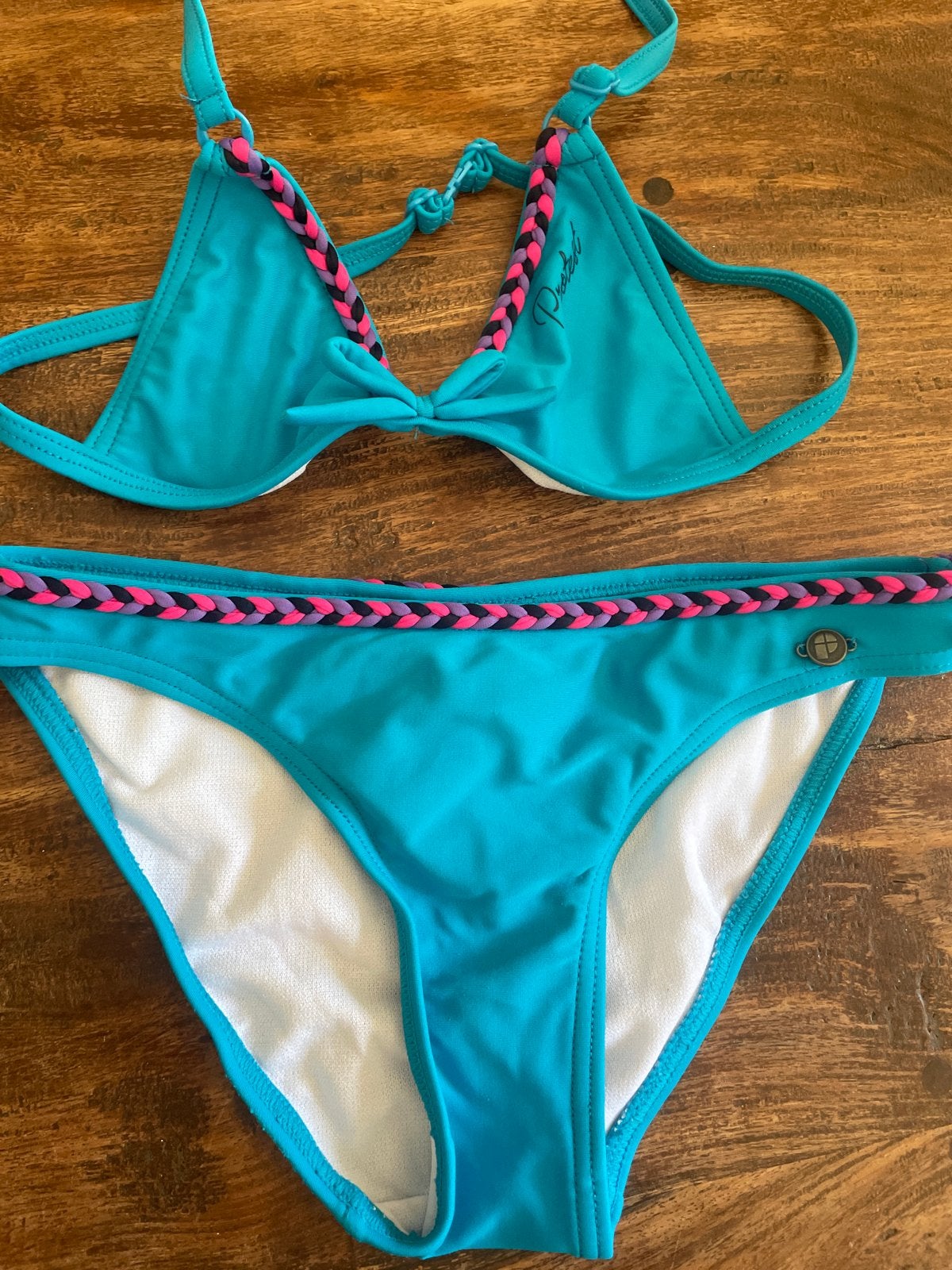 Protest bikini maat 128 - Zo goed als nieuw, Kinderen en Baby's, Kinderkleding | Kinder-zwemkleding, Ophalen, Bikiniset, Meisje