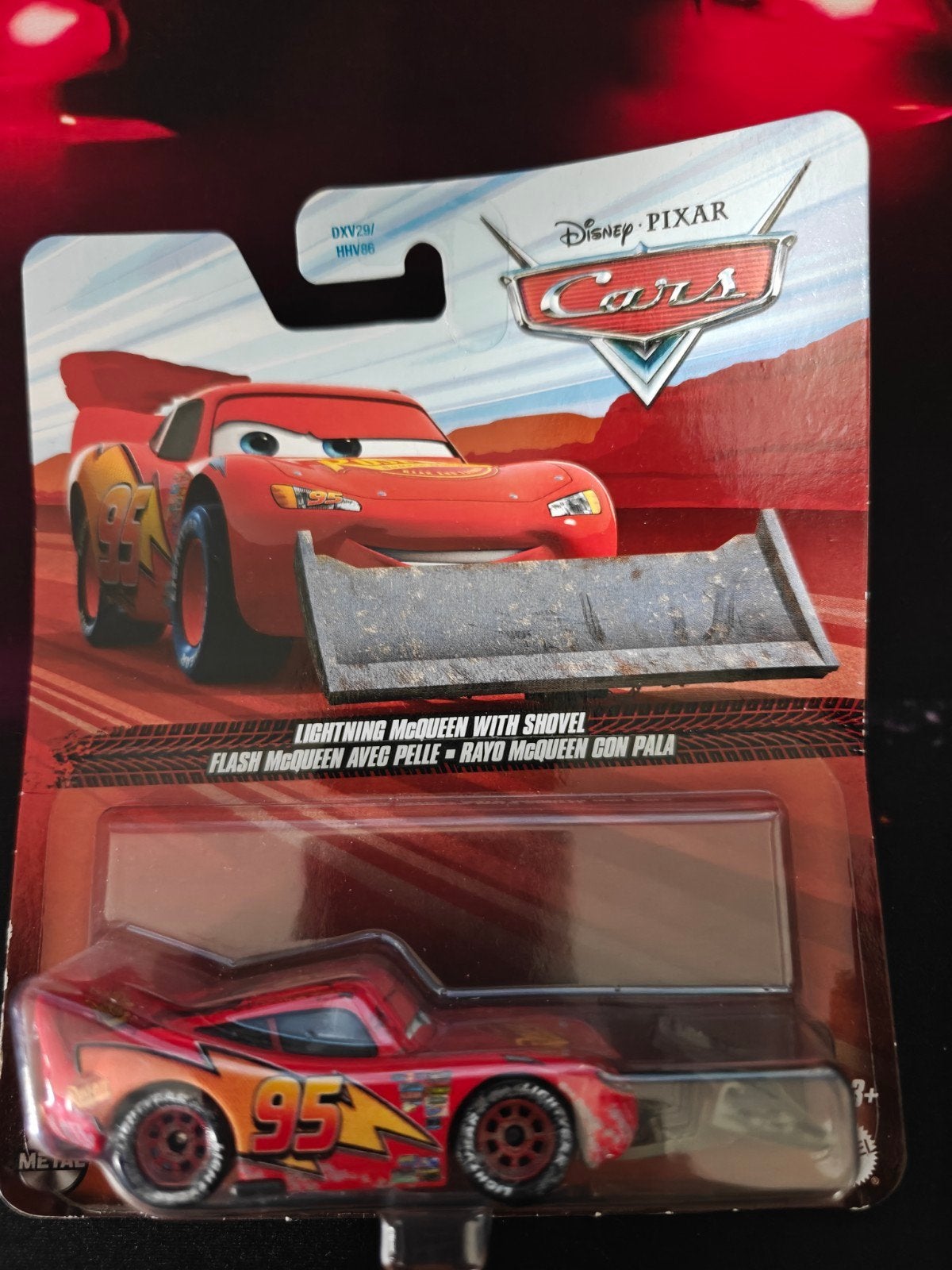 Disney Pixar Cars Bliksem McQueen met Schop - Nieuw, Ophalen of Verzenden, Nieuw