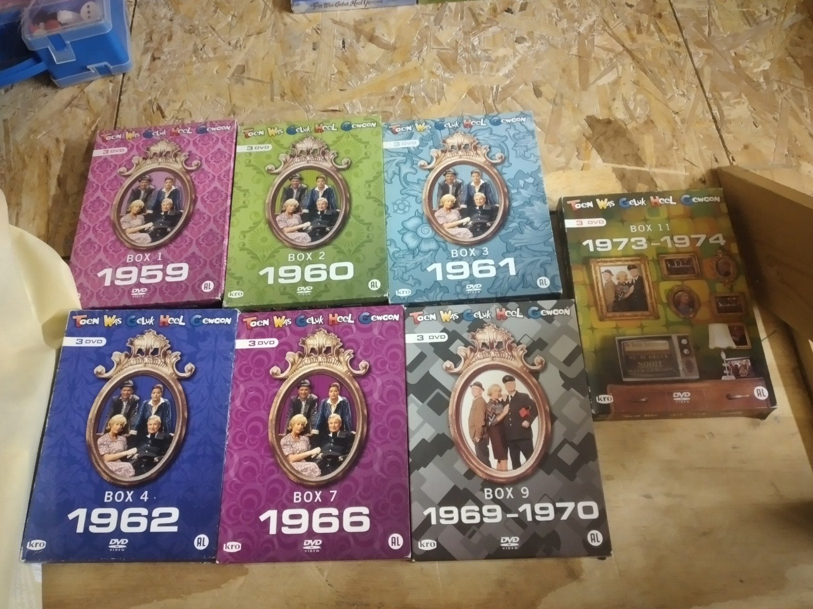 7× dvd box toen was geluk heel gewoon, Alle leeftijden, Ophalen of Verzenden, Zo goed als nieuw, Komedie