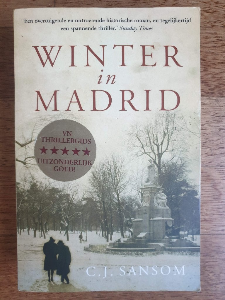 Winter in Madrid - C.J. Sansom, Boeken, Ophalen of Verzenden, Zo goed als nieuw, C.J. Sansom