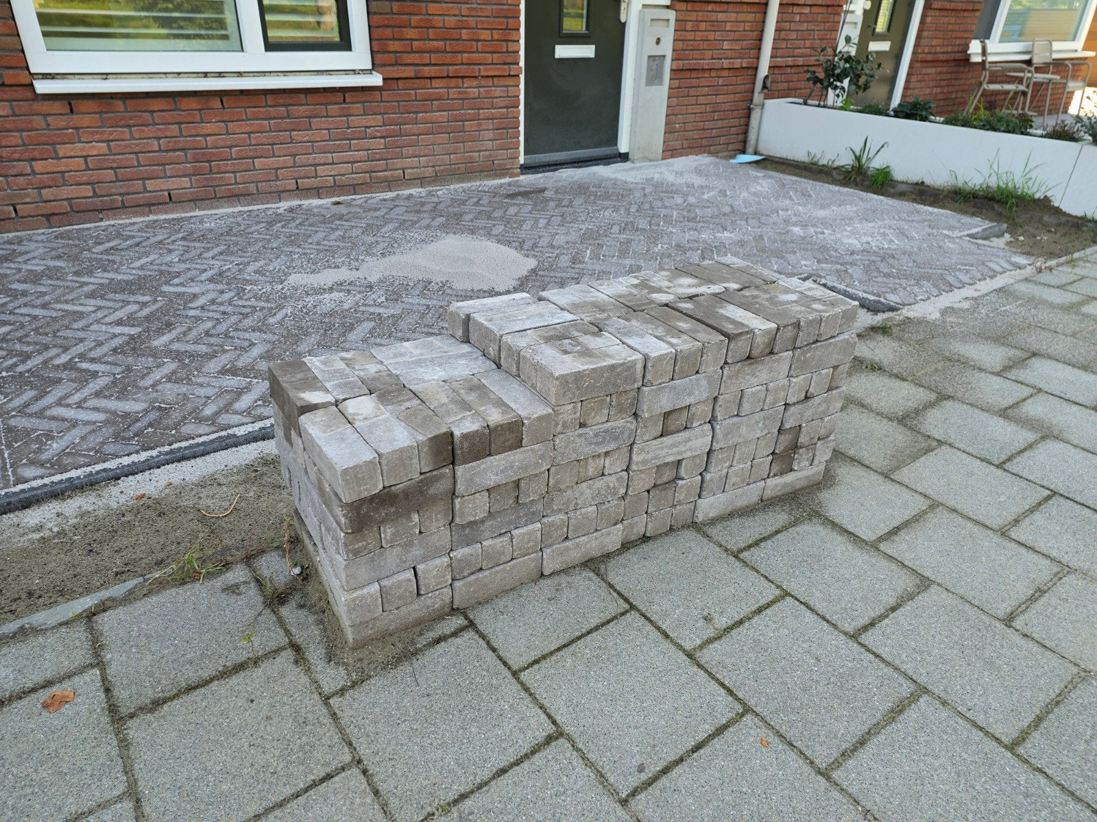 Getrommelde Waaltjes Tambour 21x7x7 cm - 240 stuks gratis, Tuin en Terras, Ophalen, Klinkers, Nieuw, 5 tot 10 m²