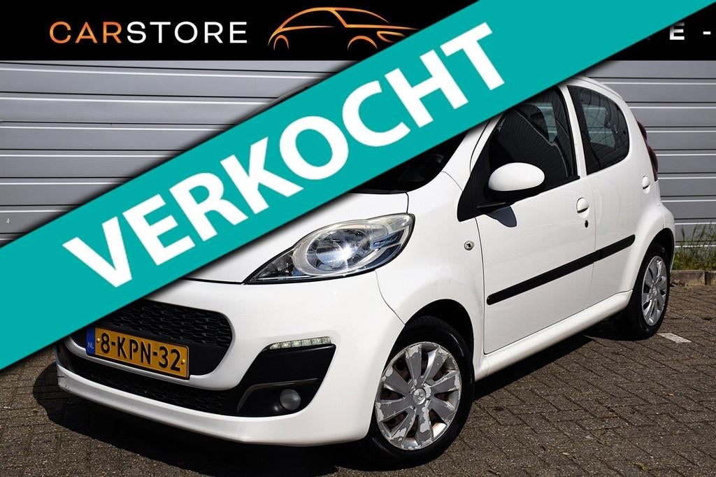 Peugeot 107 1.0 Active*3e eigenaar*2013*146Dkm*Airco*5Deurs*, Voorwielaandrijving, Euro 5, Gebruikt, 4 stoelen