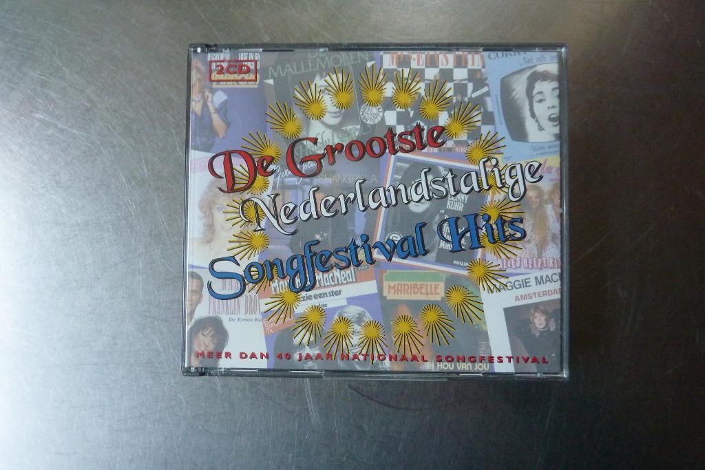 De Grootste Nederlandstalige Songfestival Hits, Cd's en Dvd's, Cd's | Verzamelalbums, Ophalen of Verzenden, Zo goed als nieuw