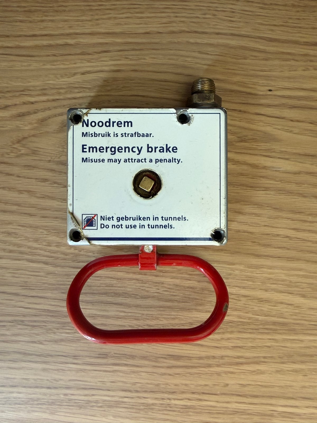 SGM trein noodrem, Ophalen of Verzenden, Gebruikt