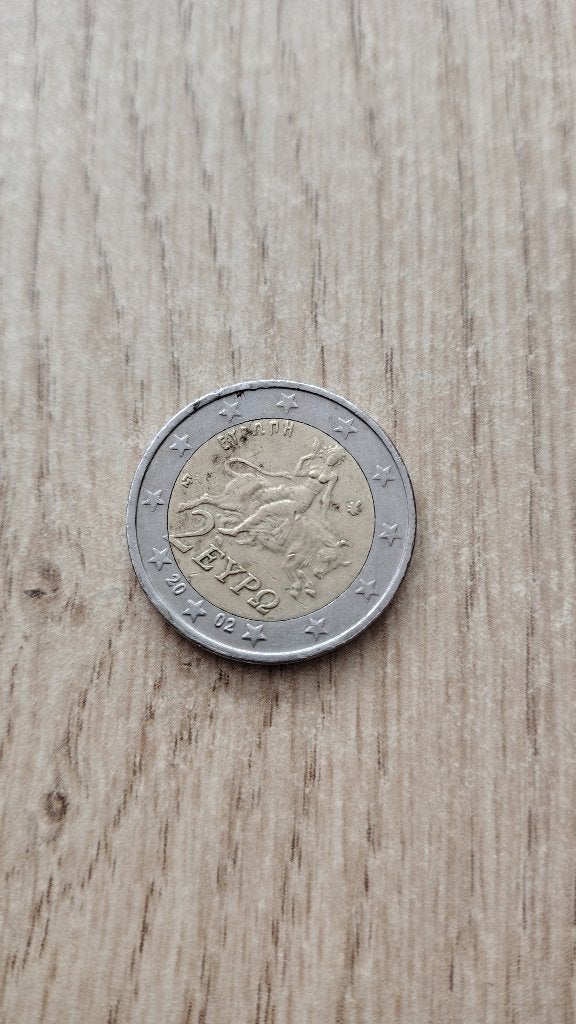 2 euromun, Postzegels en Munten, Munten | Europa | Euromunten, Ophalen of Verzenden, Griekenland, 2 euro, Losse munt