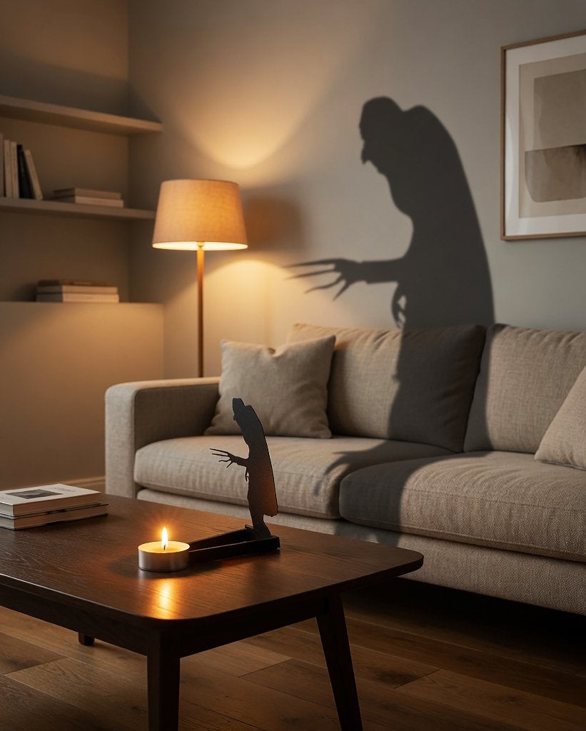 Waxinelichthouder - Nosferatu Griezelig Op Uw Muur (Nieuw), Ophalen of Verzenden, Nieuw, Overige materialen