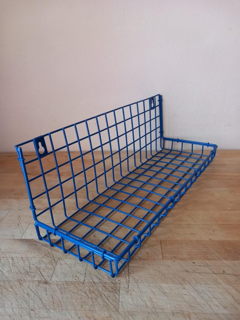 Draadrekje metaal blauw, Ophalen of Verzenden, Zo goed als nieuw