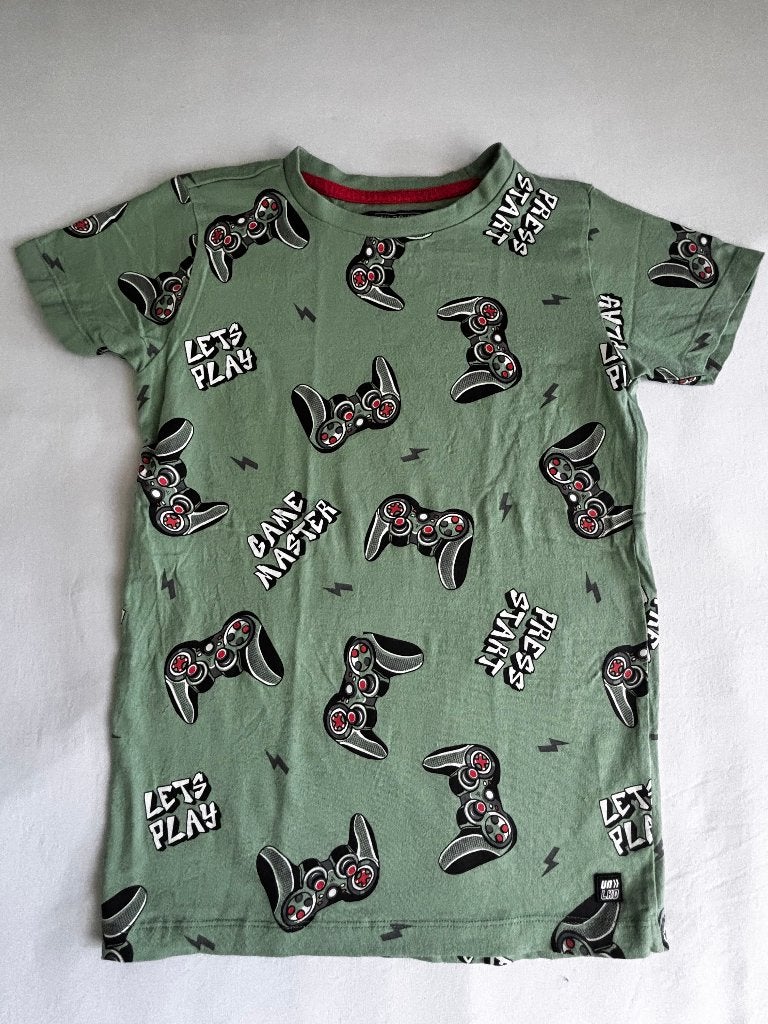 Game shirtje Unlocked Ontzettend mooi 140 146 ZGAN,, Ophalen of Verzenden, Zo goed als nieuw, Shirt of Longsleeve, Unlocked