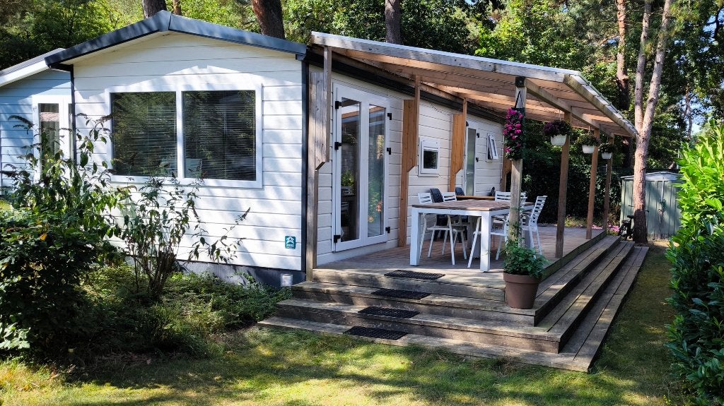 Chalet Bospark Bilthoven, 5 personen, In bos, 2 slaapkamers, Recreatiepark