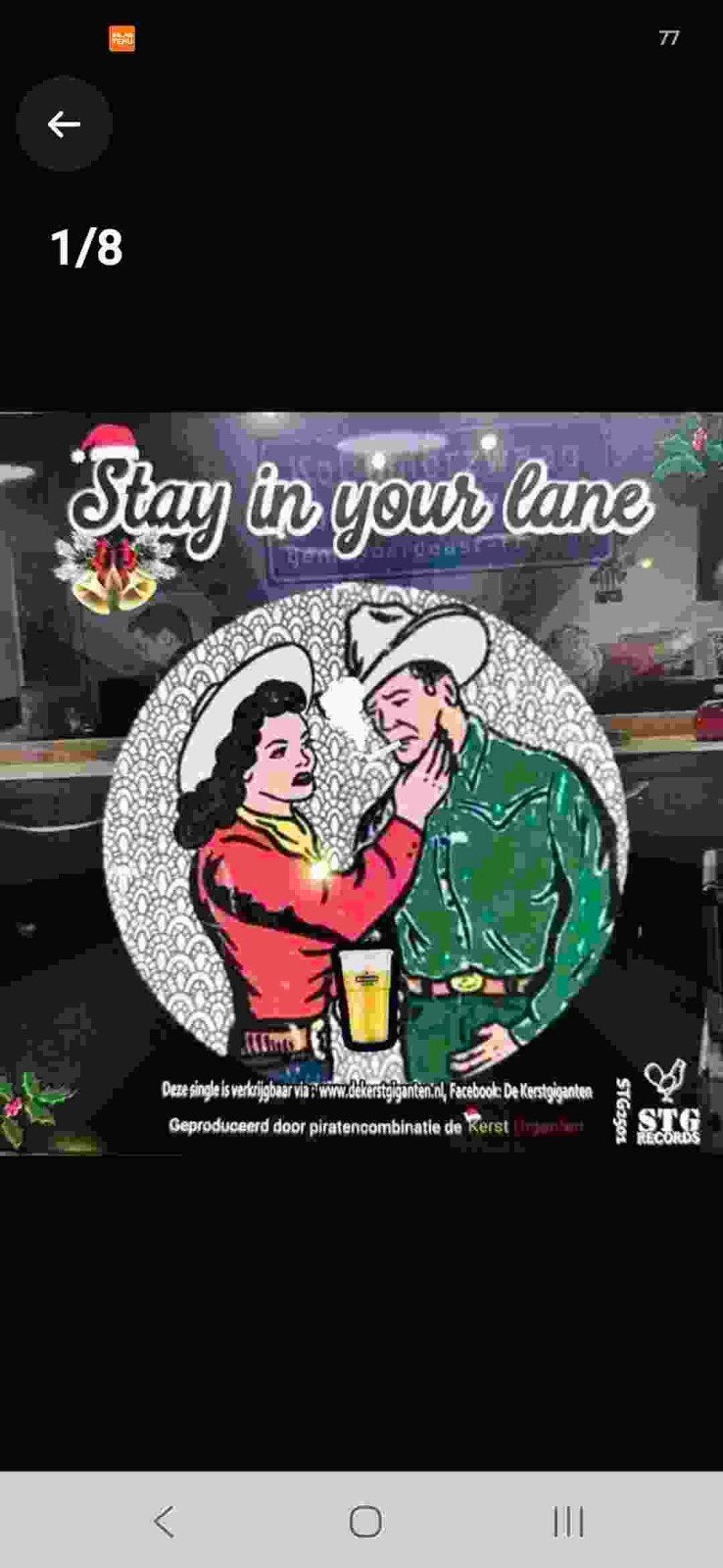 word gezocht...Stay in Your Lane - Kerstsingle van De Kerstg, Cd's en Dvd's, Vinyl Singles, Ophalen of Verzenden, Nieuw in verpakking