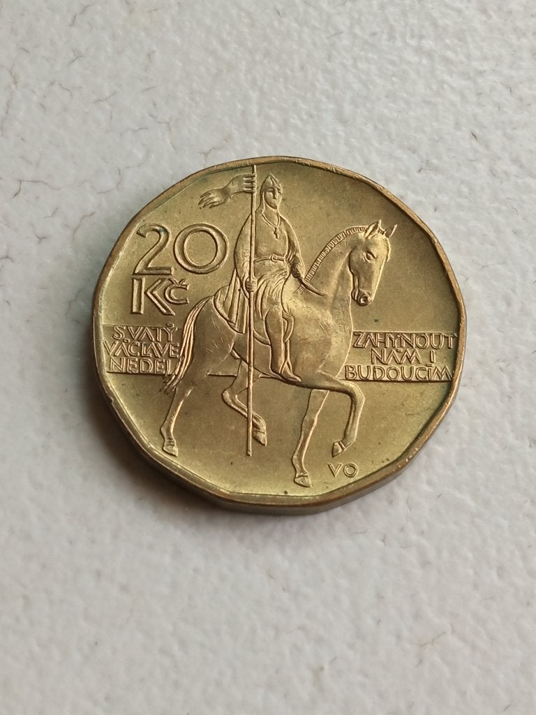 Tsjechie 20 kronen 2002 ., Ophalen of Verzenden, Overige landen, Losse munt