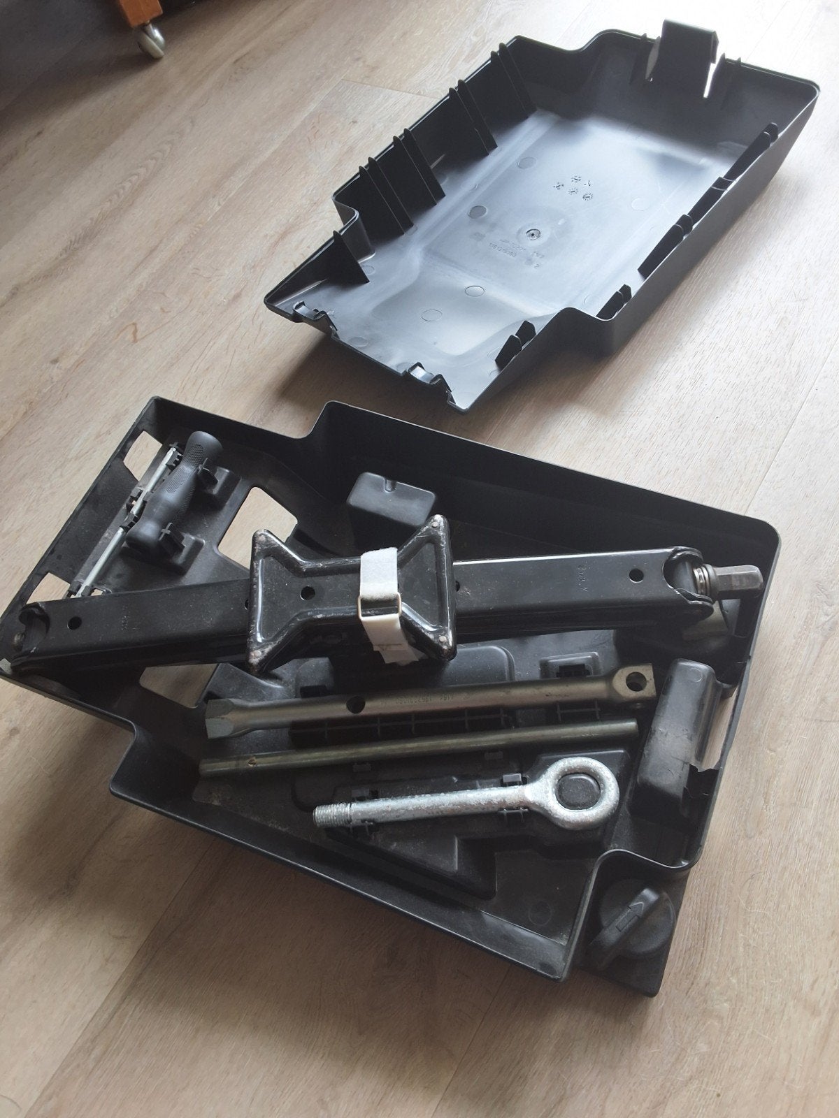 krik voor camper, Ophalen