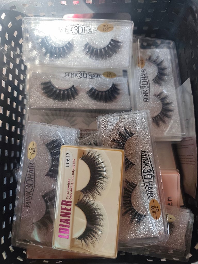 Mijn lashes echte haren partij, Sieraden, Tassen en Uiterlijk, Ophalen of Verzenden, Nieuw, Overige kleuren, Handen en Nagels