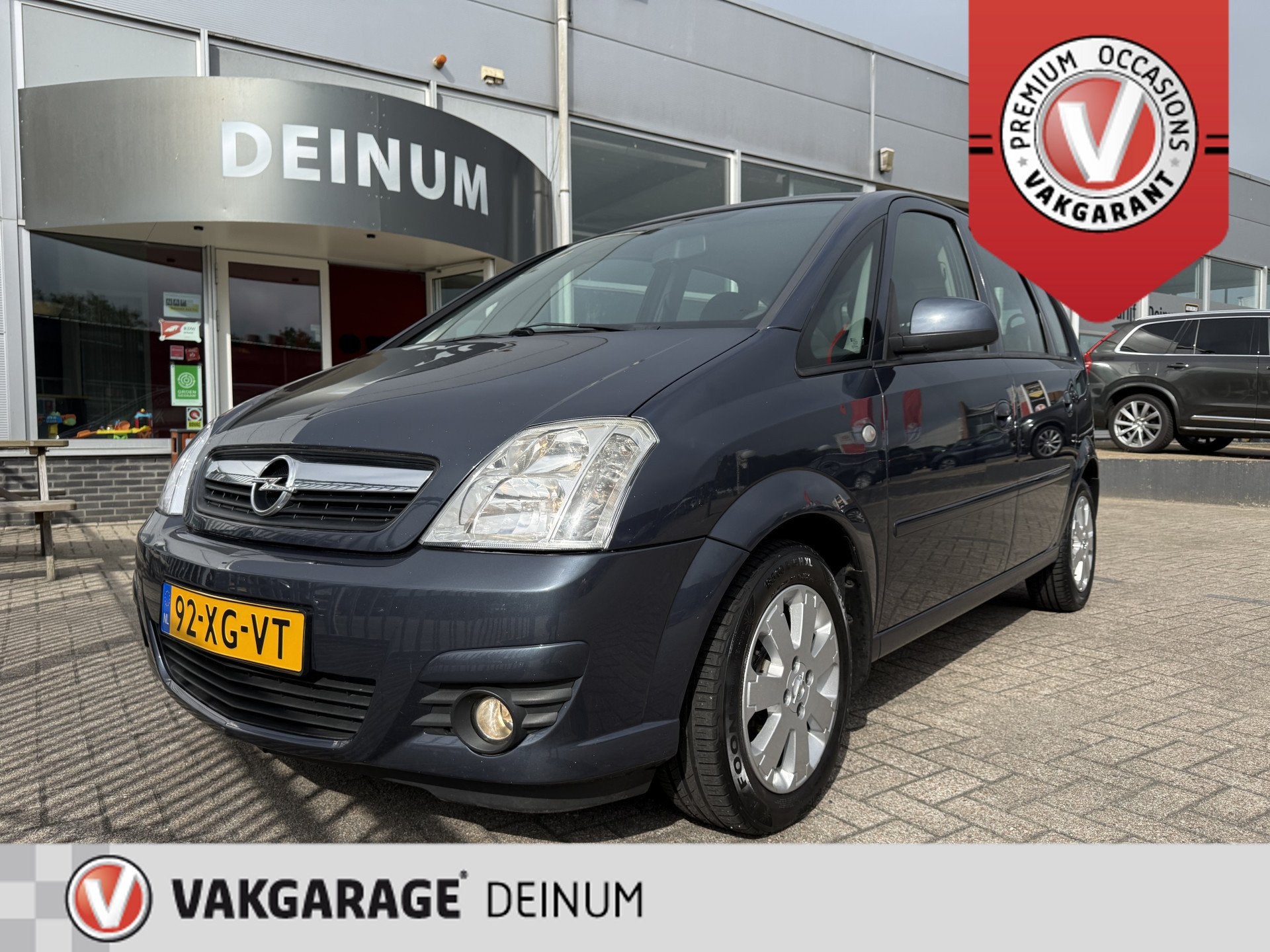 Opel Meriva 1.8-16V Temptation Airco, Trekhaak, afn, Zeer ne, Auto's, Opel, Zwart, 4 cilinders, 1796 cc, Origineel Nederlands