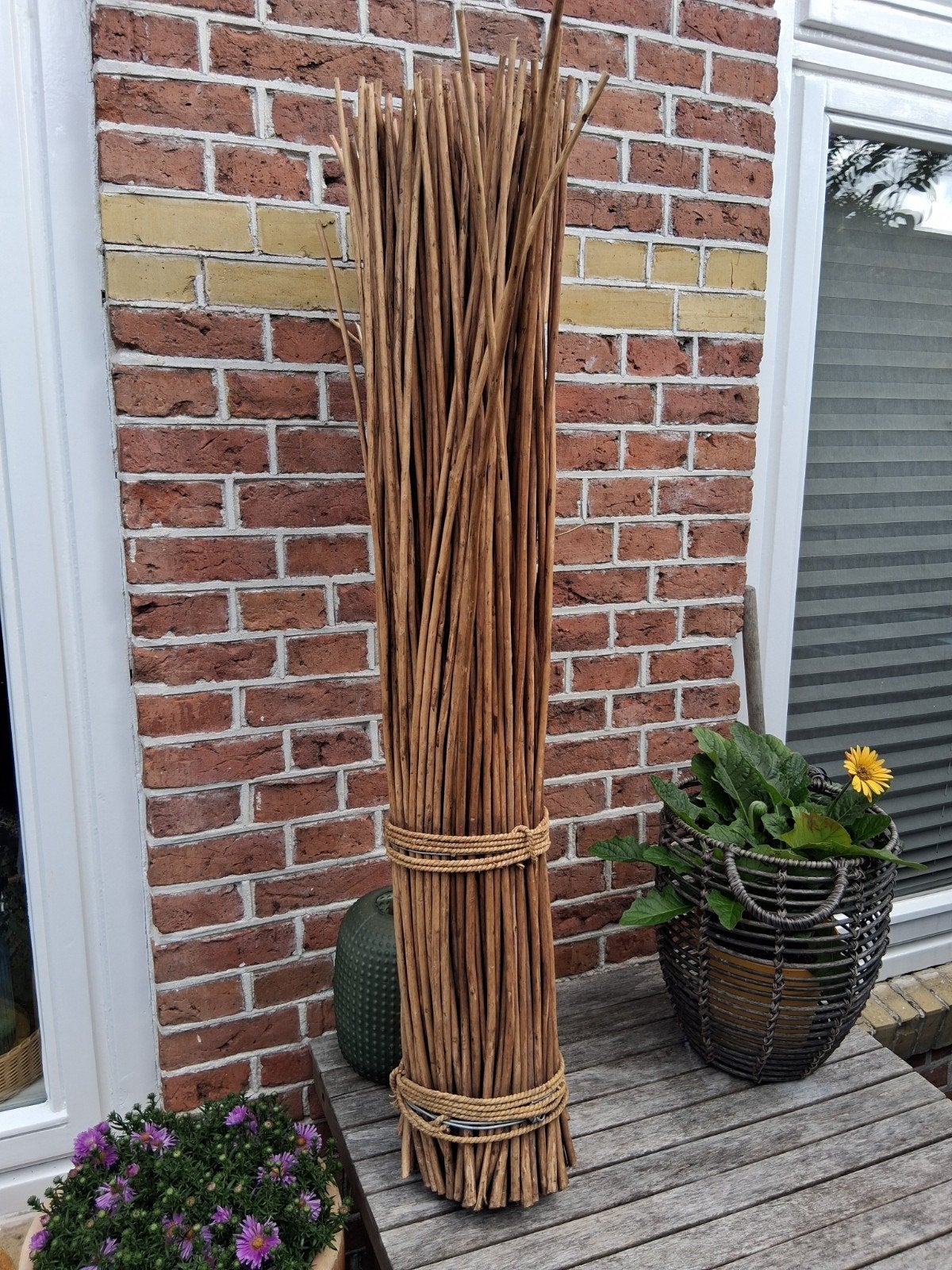 Decoratieve bundel van natuurlijke takken H 1.10cm, Huis en Inrichting, Ophalen, Natuurlijk materiaal, Bruin, Landelijk