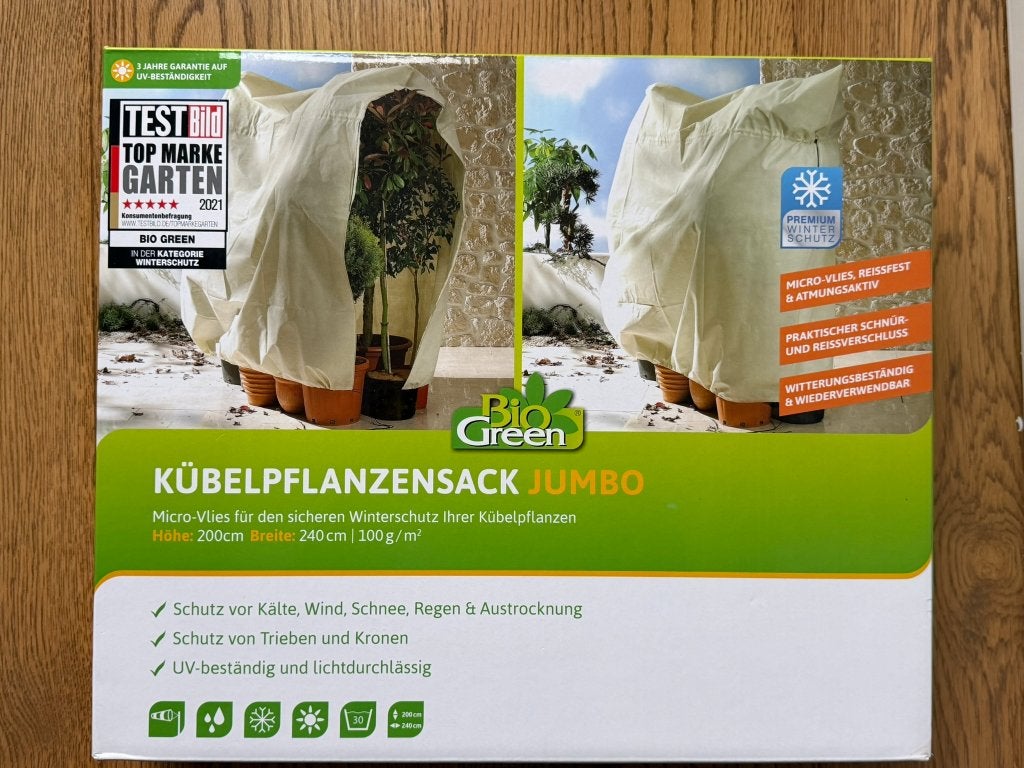 BioGreen Plantenhoes "Jumbo" - nieuw, Ophalen of Verzenden, Eenjarig, Overige soorten, Volle zon