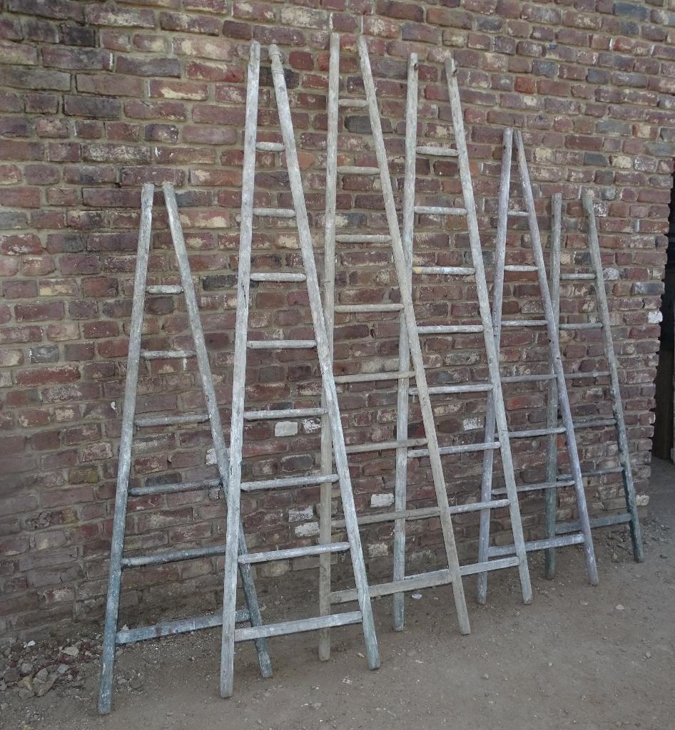 partij echte franse ladders plukladder trap, Ophalen