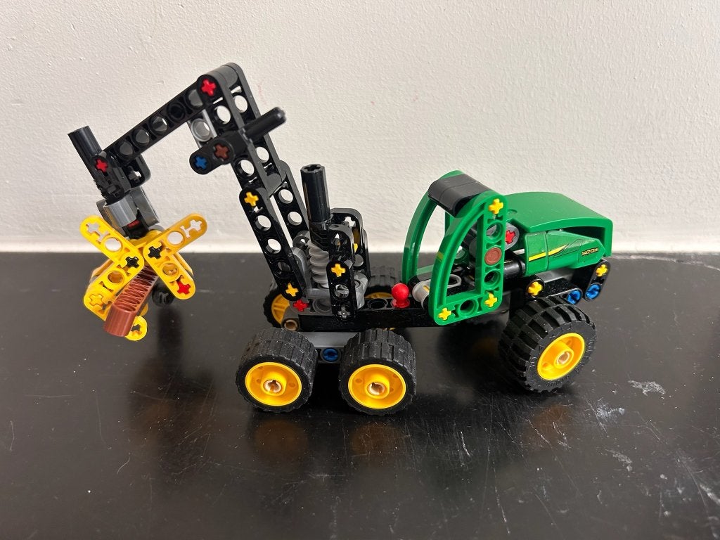 LEGO Technic 42218 John Deere 1470H – compleet, Lego, Ophalen of Verzenden, Zo goed als nieuw, Technic