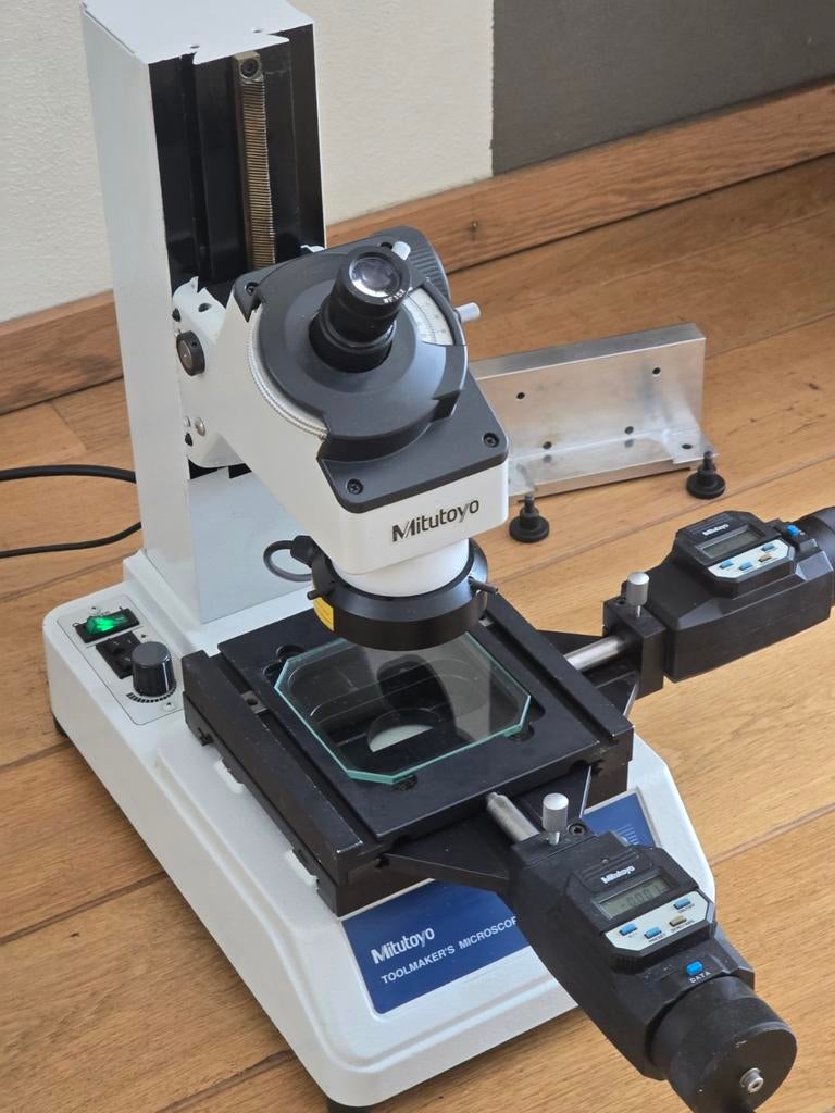 Mitutoyo TM Microscoop, Doe-het-zelf en Verbouw, Draaibanken, Ophalen, Metaaldraaibank