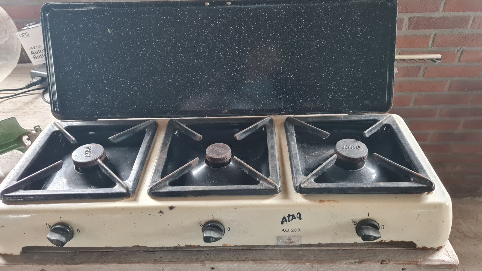 ATAG AG 200 Gasfornuis met gasfles, Ophalen, Gebruikt