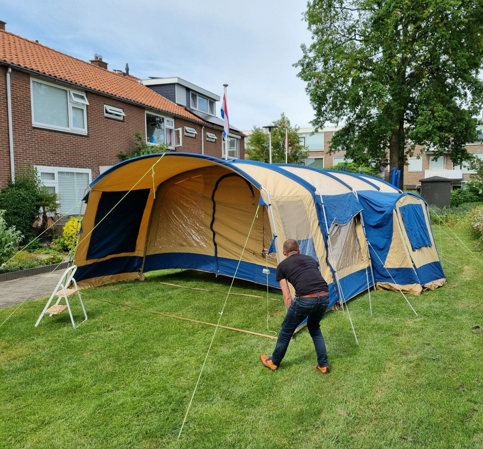 Linden 420 tent van de Vrijbuiter voor 5 personen, Ophalen of Verzenden
