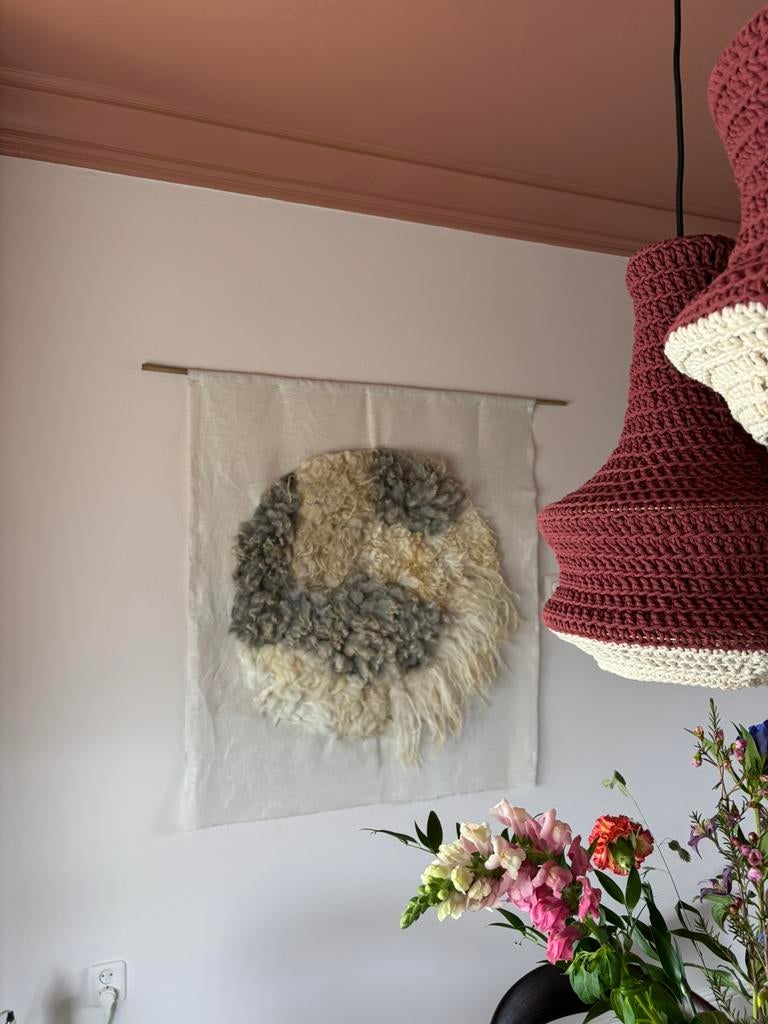 Wollen wandkleed, Huis en Inrichting, Ophalen of Verzenden, Zo goed als nieuw