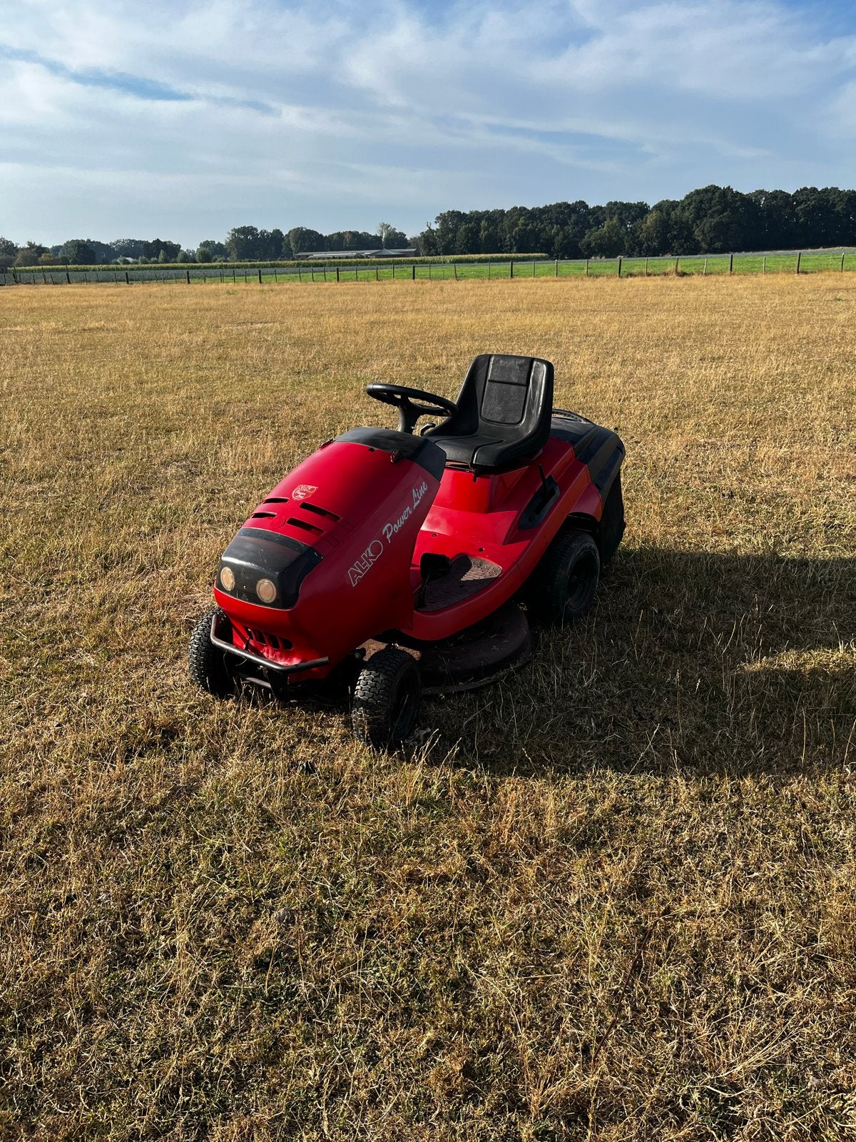 Opgeknapte AL-KO Power Line Zitmaaier - Klaar voor gebruik!, Tuin en Terras, Ophalen, Zo goed als nieuw, Versnellingen, 120 cm of meer
