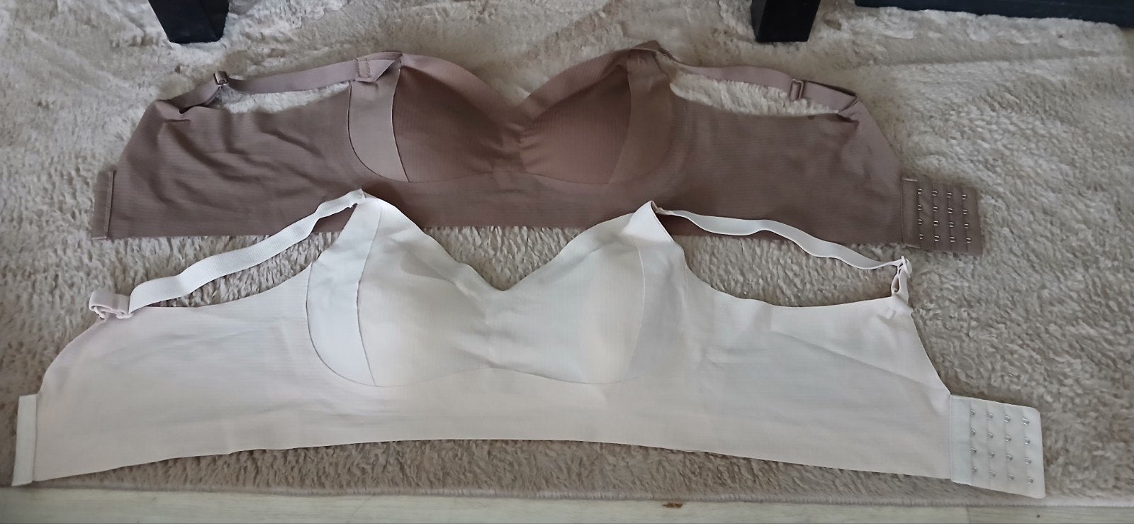 Comfortabele BH's met verwijderbare vulling (2 stuks), Onbekend, Ophalen of Verzenden, Beige, BH