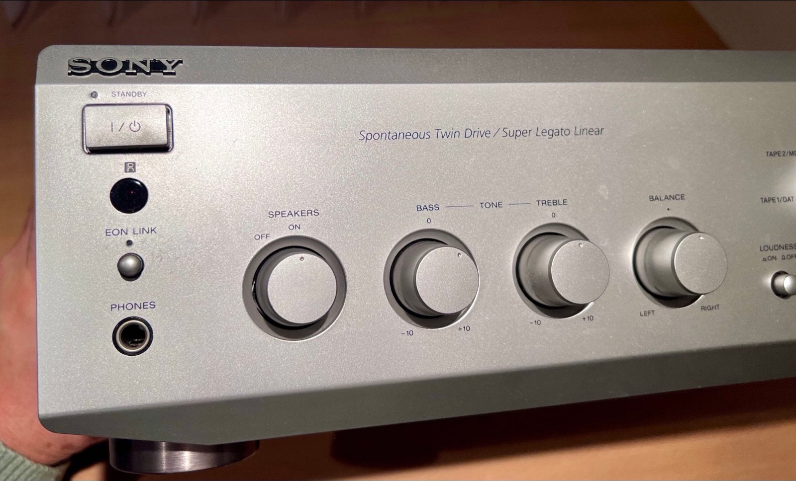 SONY TA-FE530R Geïntegreerde Stereo Versterker 190 W, Ophalen, Zo goed als nieuw, Sony, 120 watt of meer