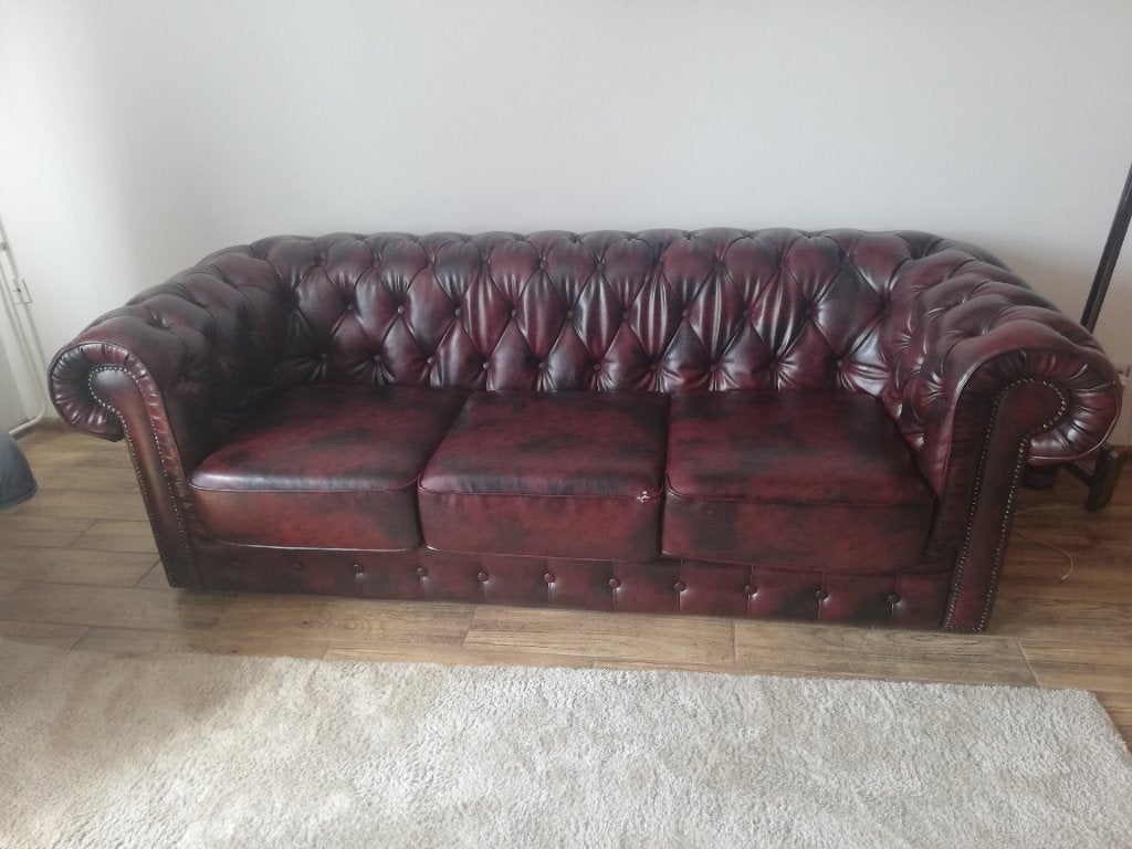 Bank, Huis en Inrichting, Banken | Sofa's en Chaises Longues, Ophalen, Gebruikt, 150 tot 200 cm, Driepersoons
