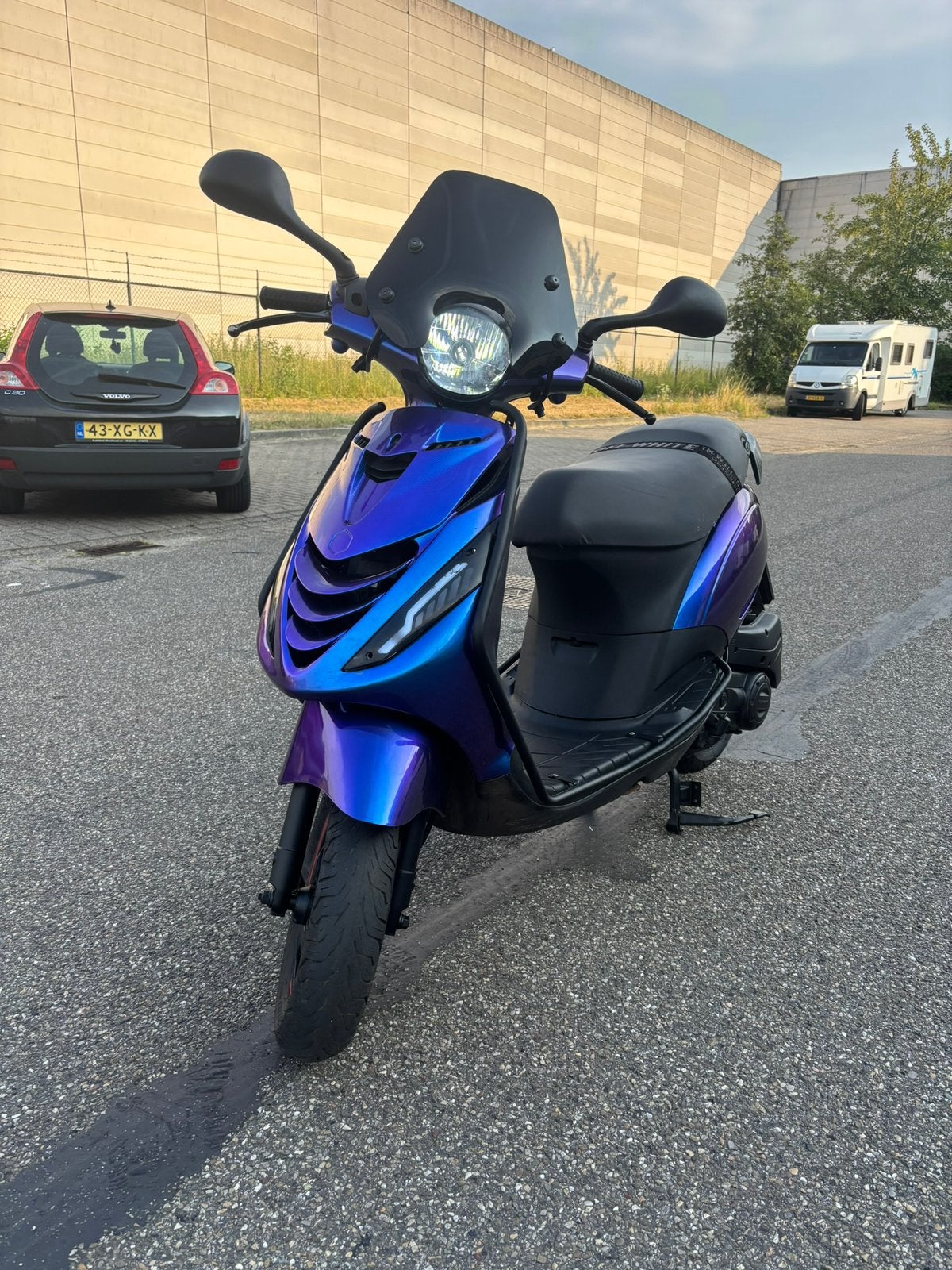 Full Option Zip 4t 50cc Brom 2021 Iget, Zip, Ophalen of Verzenden, Zo goed als nieuw, Benzine