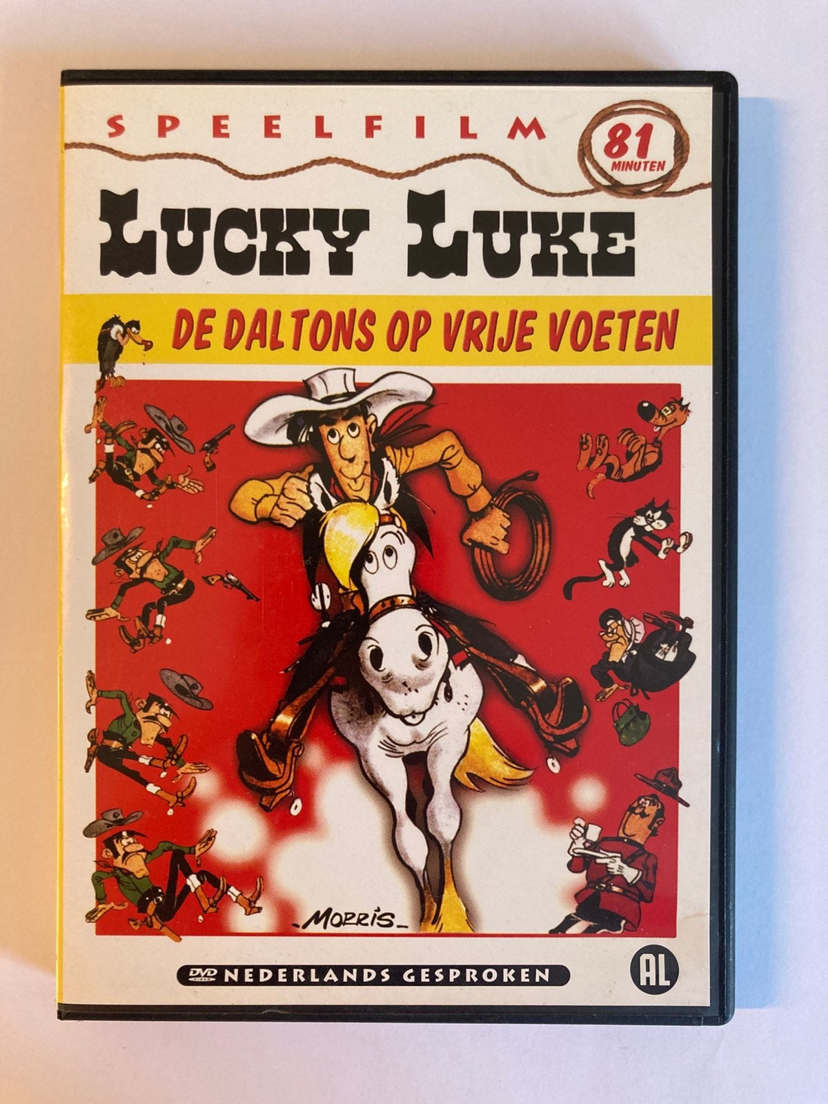 Lucky Luke: De Daltons op Vrije Voeten, 1983 / DVD / Gaumont, Tekenfilm, Zo goed als nieuw, Alle leeftijden, Amerikaans