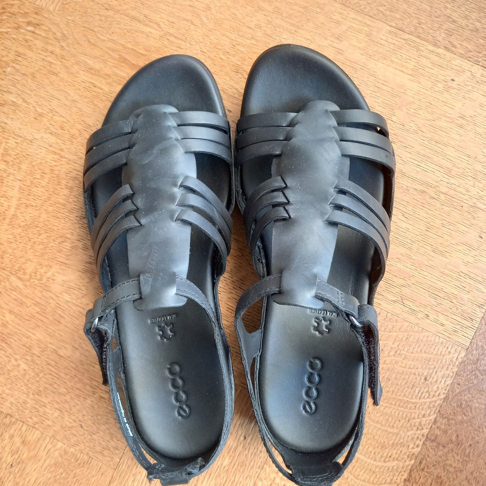Ecco Flash sandaal zwart maat 39, Ecco, Zwart, Zo goed als nieuw, Sandalen of Muiltjes