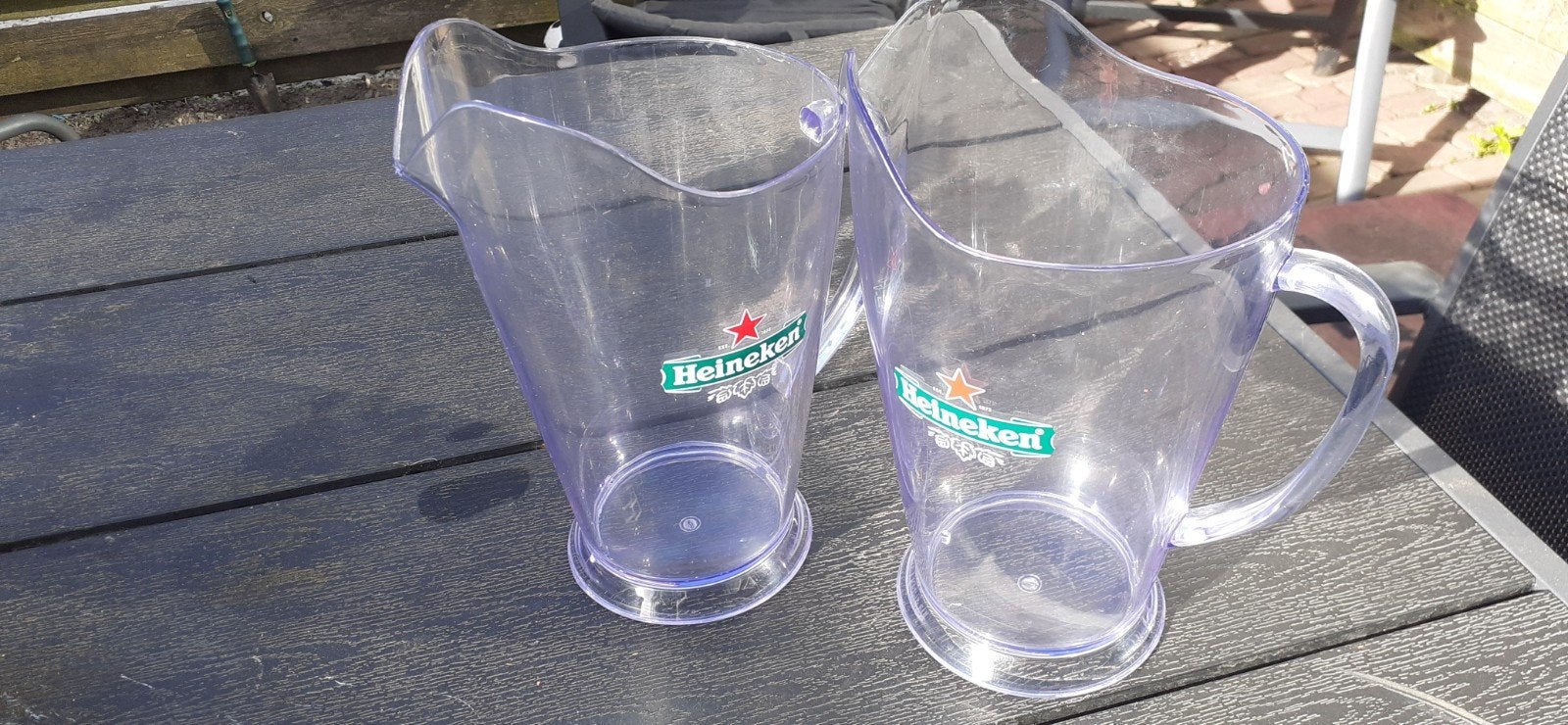 2x Heineken bierkan (plastic), Verzamelen, Ophalen of Verzenden, Gebruikt, Overige typen, Heineken