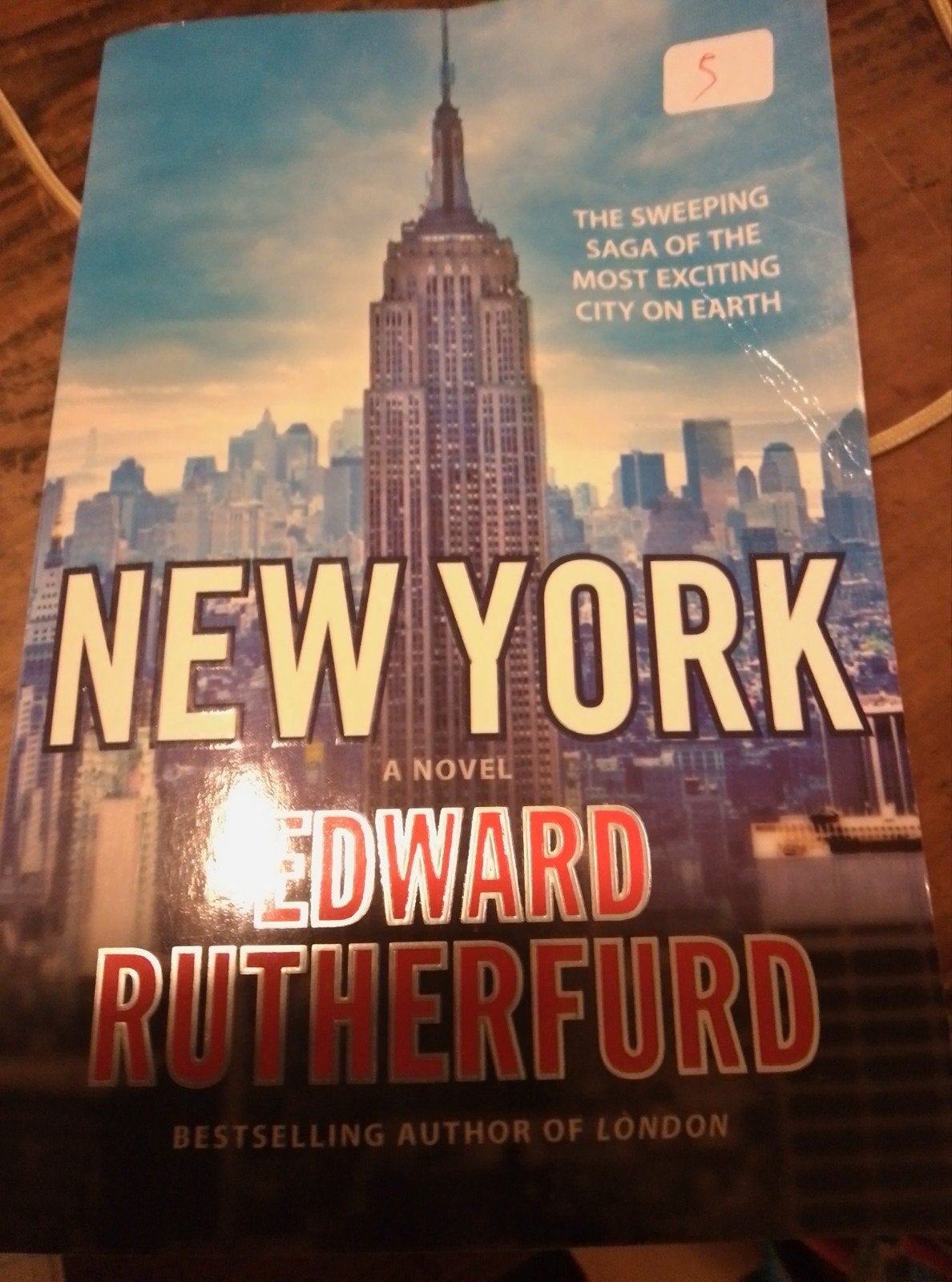 New York - Edward Rutherfurd (Roman), Boeken, Ophalen of Verzenden, Gelezen, Edward Rutherfurd, Amerika