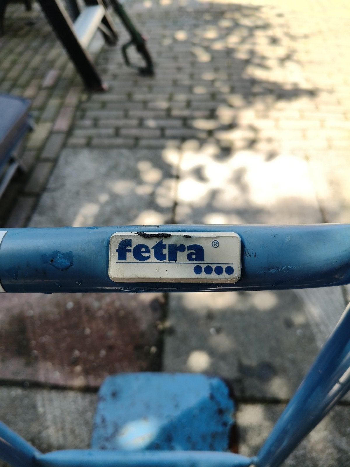 Fetra steekkar met harde wielen - Zeer nette staat, Ophalen
