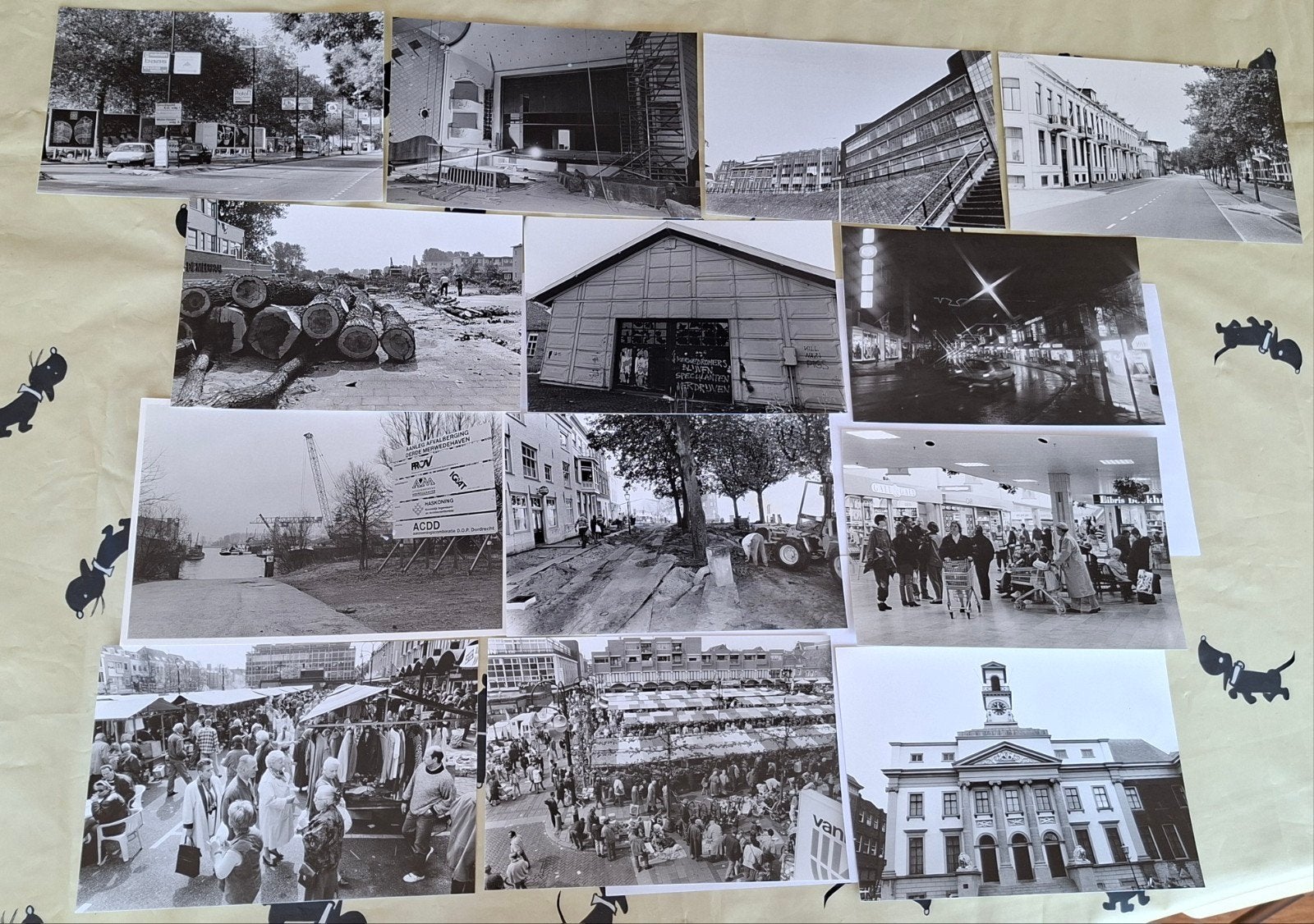 (pers)foto's- 13x- Rinie Boon- Dordrecht- straatbeeld- 1990, Verzamelen, Foto's en Prenten, Ophalen of Verzenden, 1980 tot heden