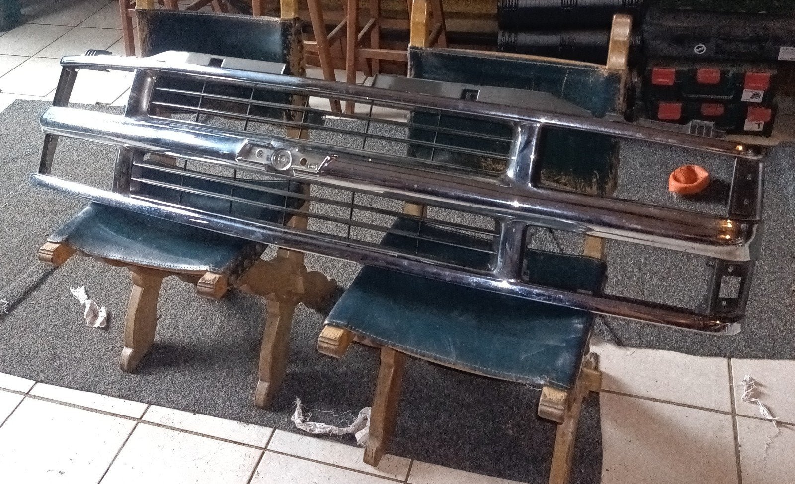 Chevrolet grill chevy k/c obs nieuw, Ophalen, Chevrolet, Voor, Nieuw