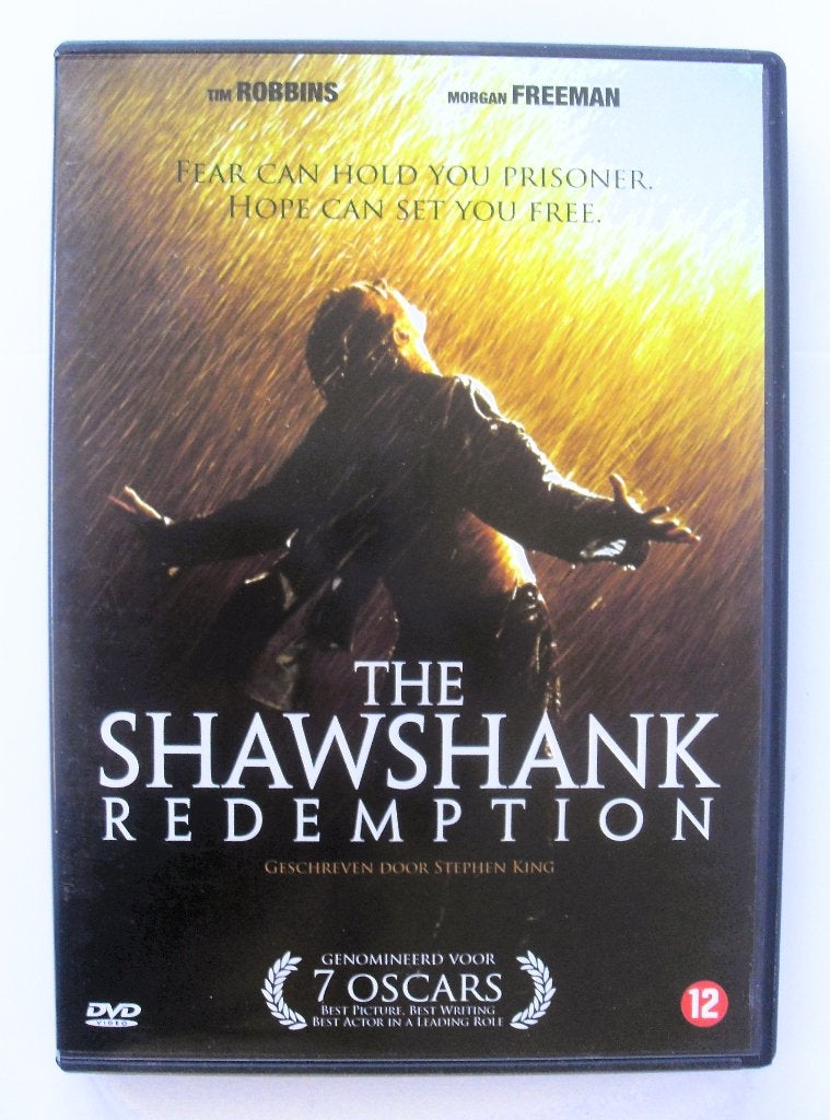 The Shawshank redemption (originele dvd) Morgan Freeman, Vanaf 12 jaar, Ophalen of Verzenden, Zo goed als nieuw