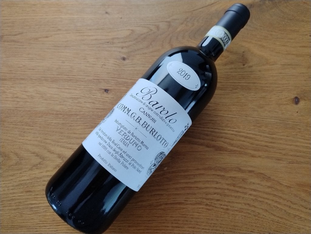 Burlotto Barolo Cannubi 2019/2021, Monvigliero 2021, Ophalen, Nieuw, Italië, Rode wijn