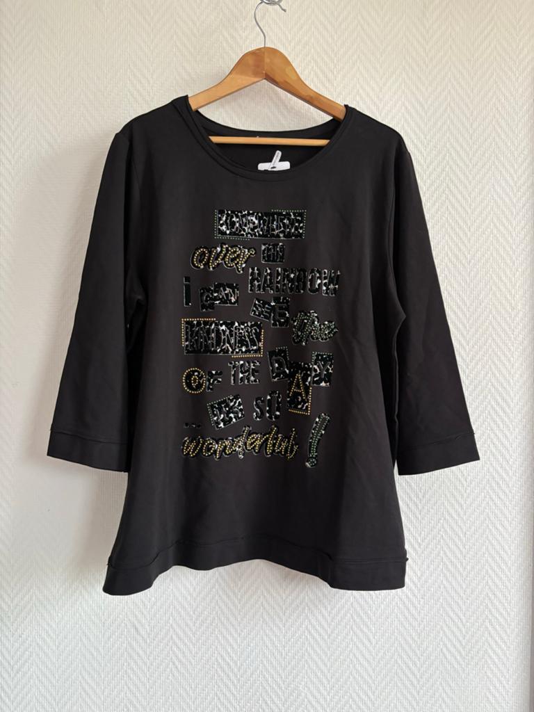 Frapp maat 46, Kleding | Dames, Zwart, Maat 46/48 (XL) of groter, Nieuw, Ophalen of Verzenden