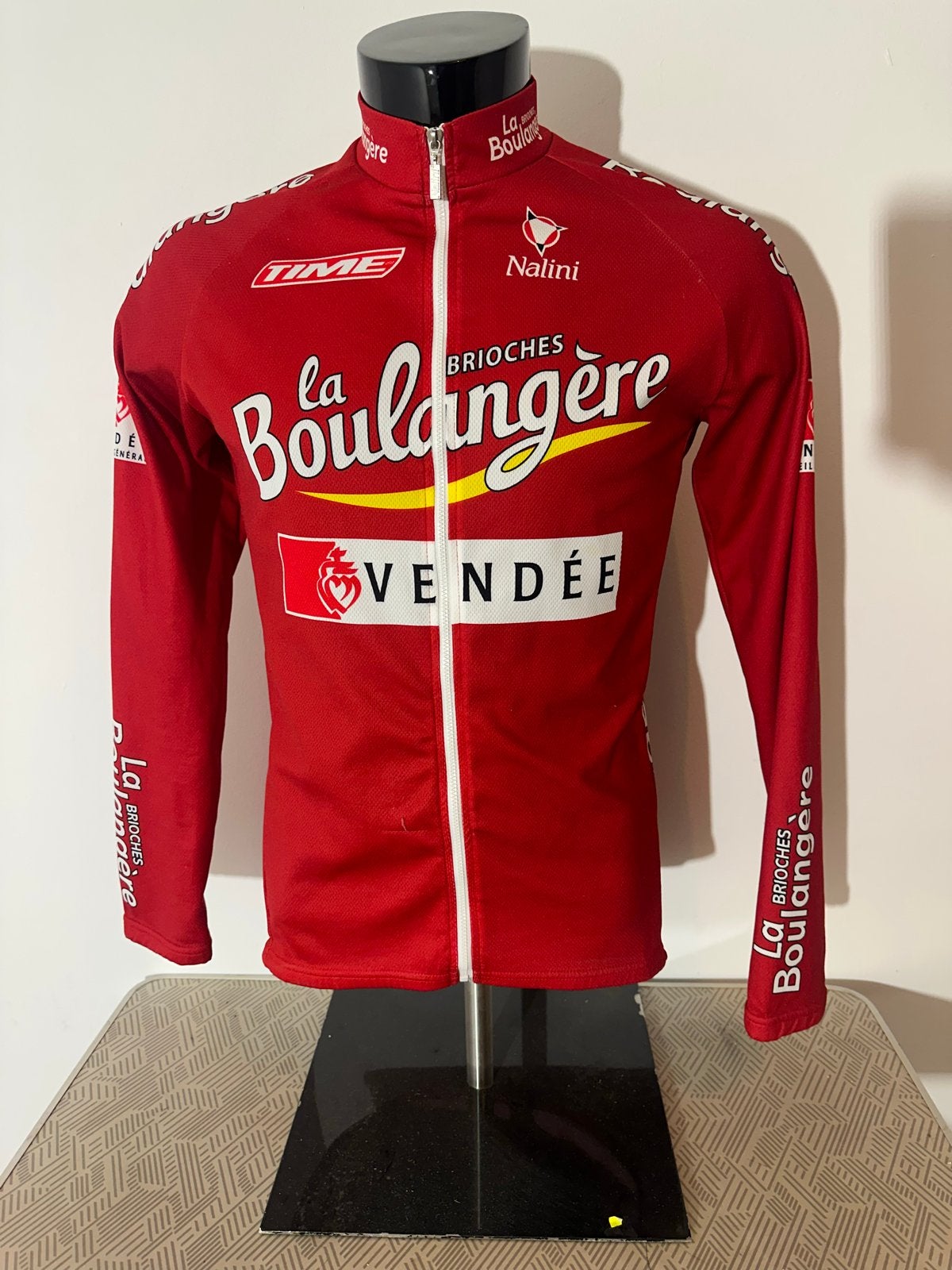 Nalini La Boulangere Lange Mouw Wielershirt, Gebruikt, Ophalen of Verzenden, Bovenkleding, Heren