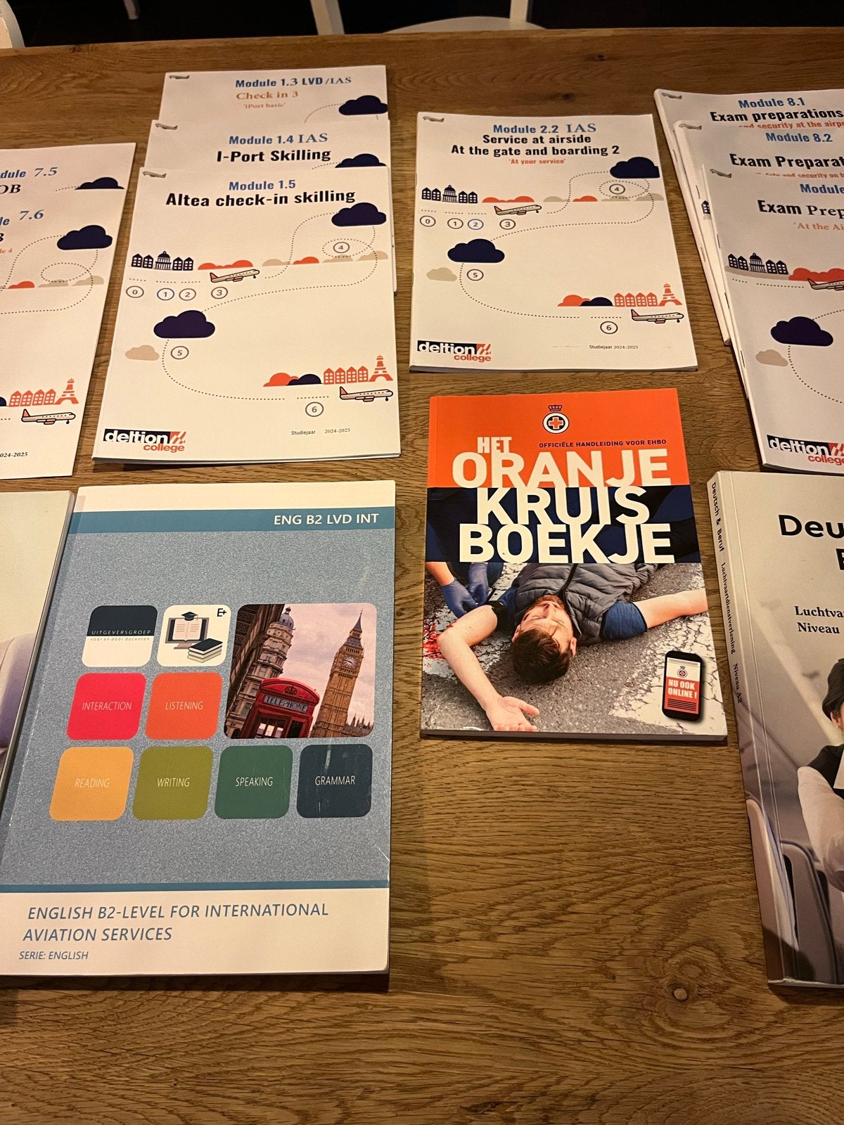 Studieboeken Luchtvaartdienstverlening (Deltion College), Boeken, Ophalen of Verzenden, Gamma, Gelezen, MBO