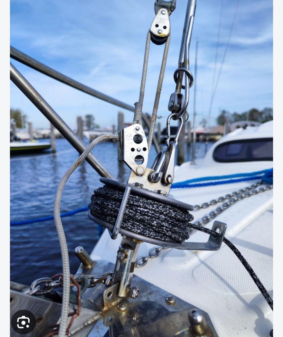 Gezocht: rolfok installatie voor fok met leuvers, Watersport en Boten, Ophalen of Verzenden