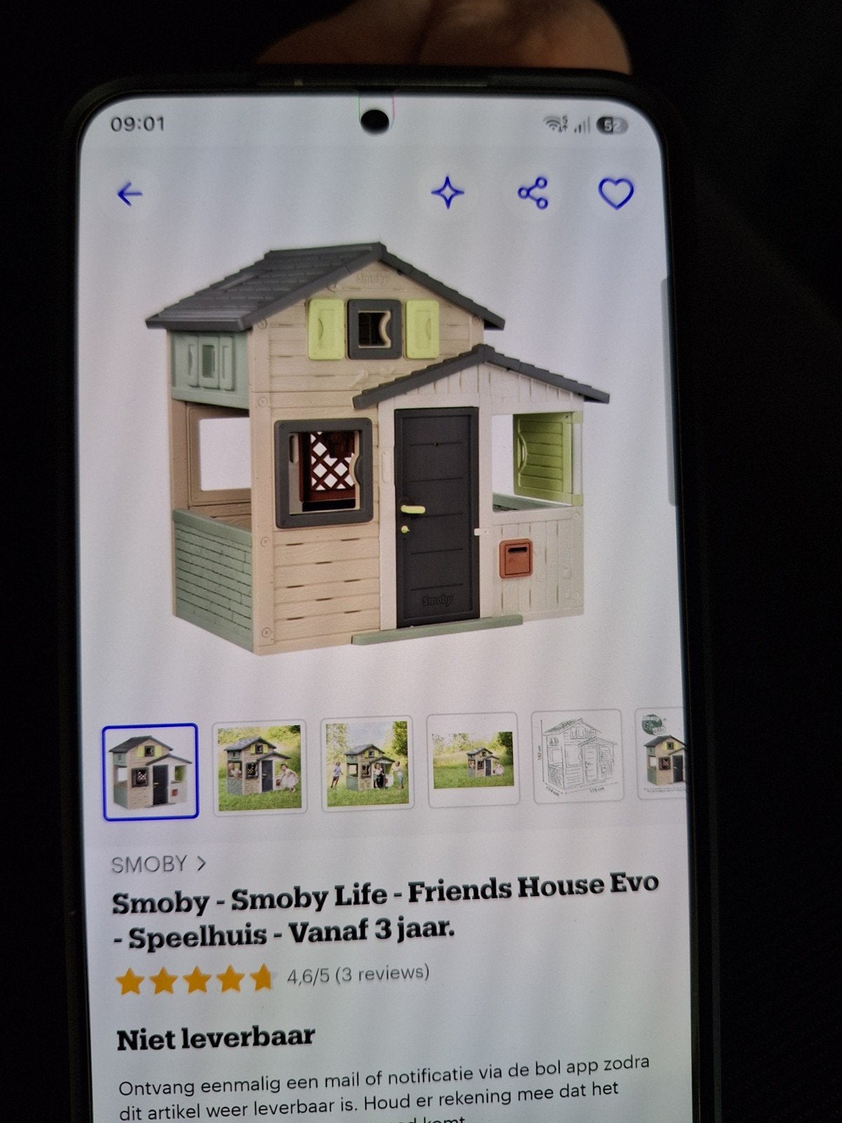 Smoby Life - Friends House Evo Speelhuis, Ophalen, Zo goed als nieuw, Kunststof