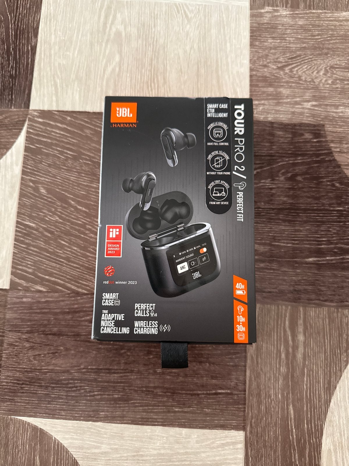 JBL Tour Pro 2 Draadloze In-ear Koptelefoon Zwart, In-ear, JBL, Bluetooth, Ophalen of Verzenden