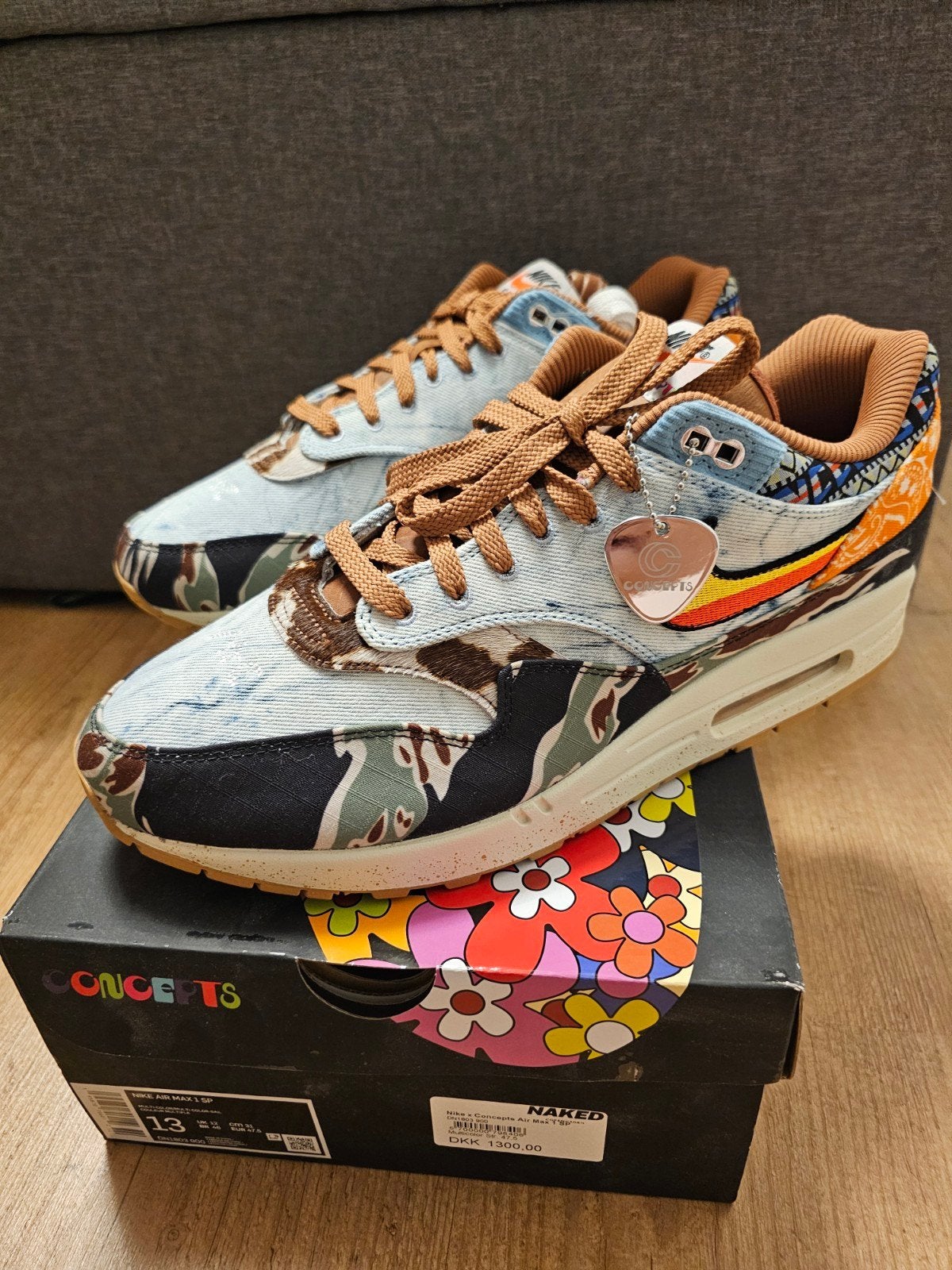 Nike air max Multi color maat 47,5, Kleding | Heren, Ophalen of Verzenden, Nieuw, Overige kleuren