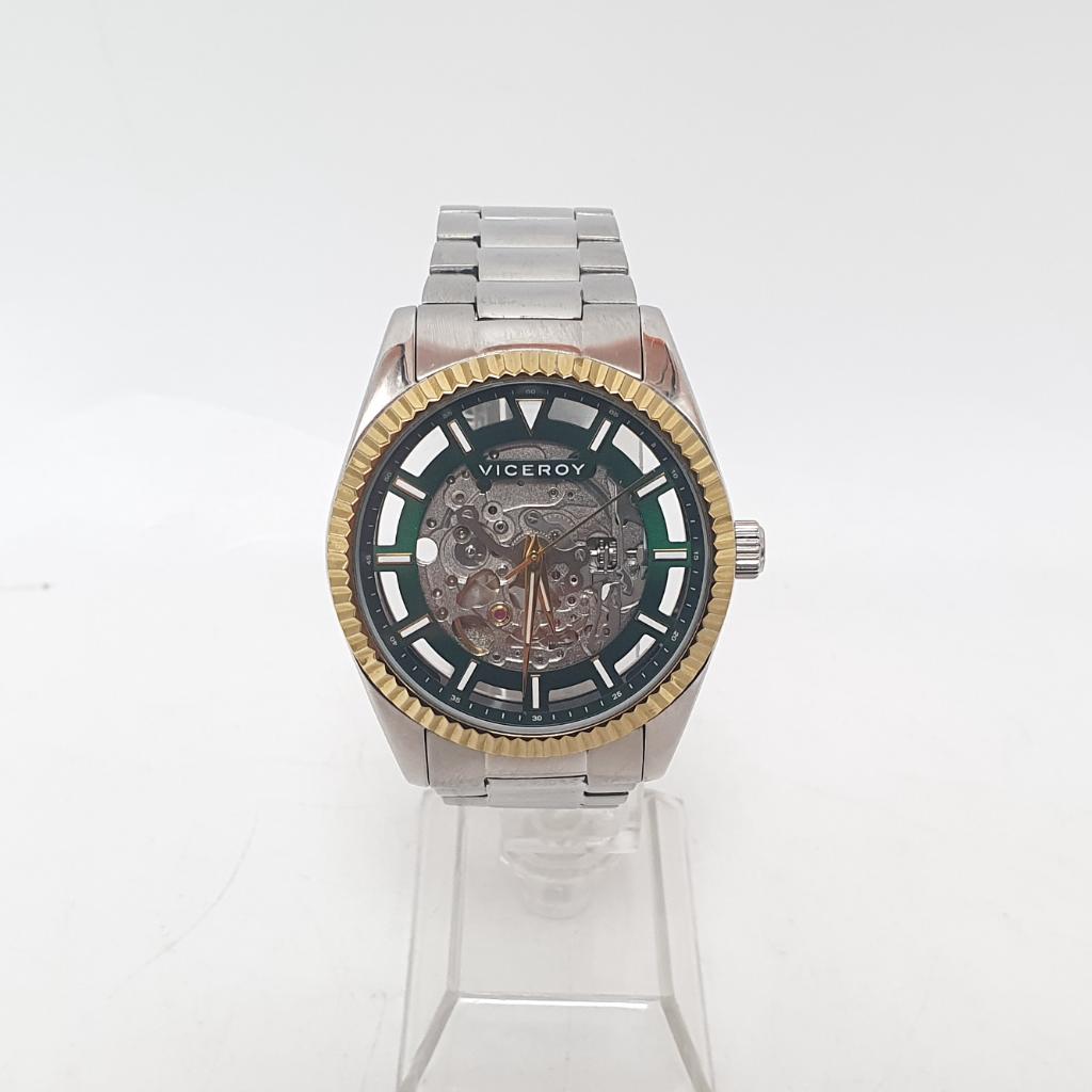 Viceroy 42447 Automatisch Herenhorloge in Nette Staat, Ophalen of Verzenden, Zo goed als nieuw, Zwart, Jongen of Meisje