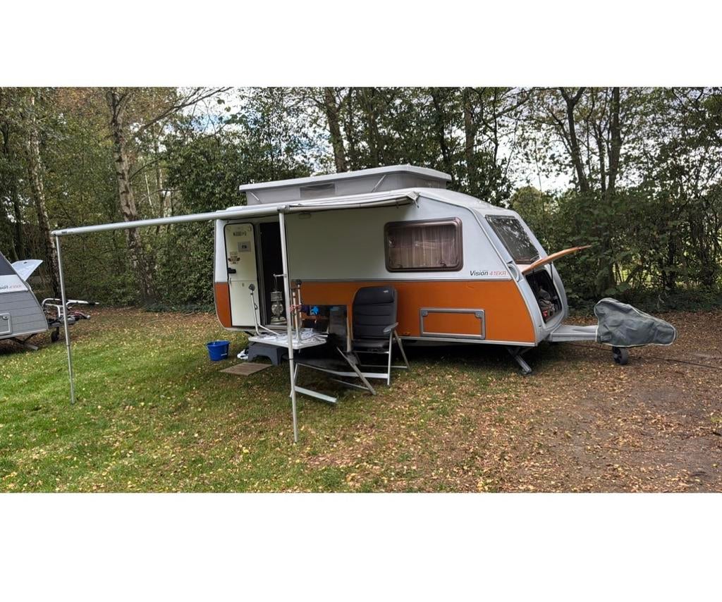 Zakluifel Thule 350 incl zijwand, Caravans en Kamperen, Caravan accessoires, Ophalen of Verzenden, Zo goed als nieuw