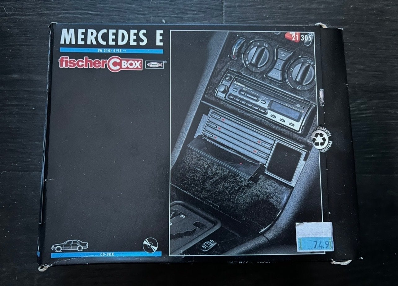 Fischer CBOX CD-houder voor Mercedes E (W 210), Ophalen of Verzenden, Nieuw